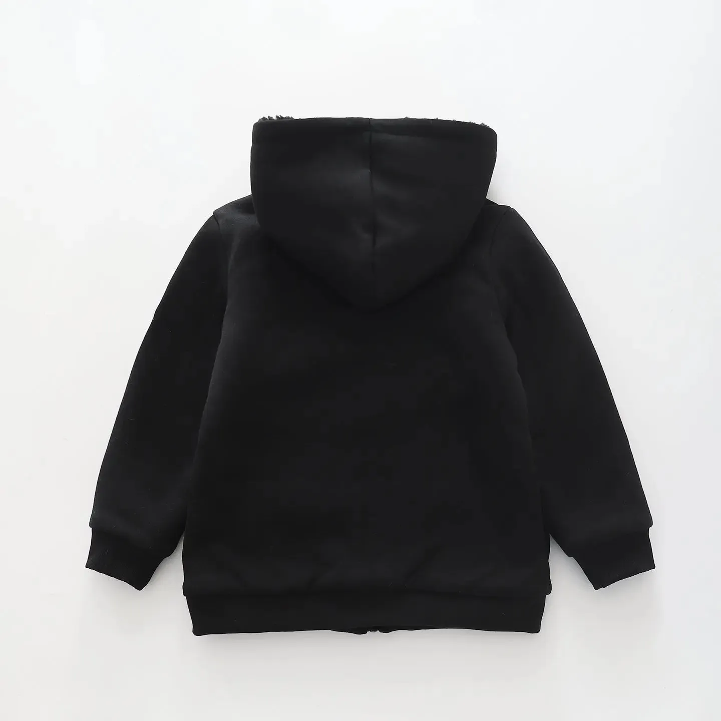 Black Stripe, Boys Zip Up Hoodie