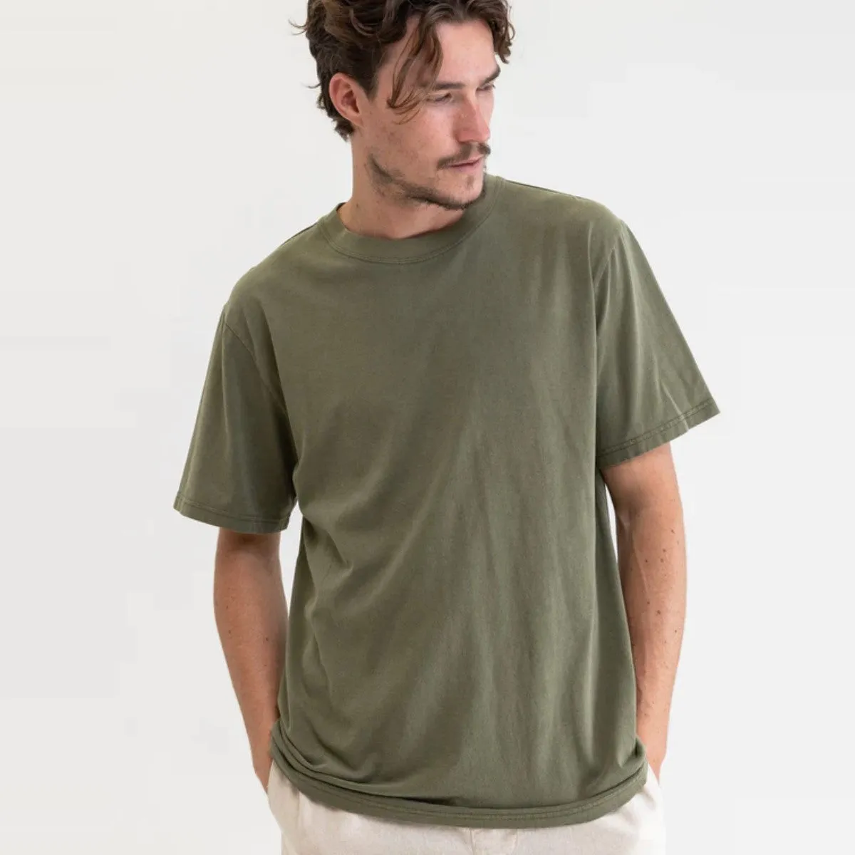Classic Vintage Tee (Olive)