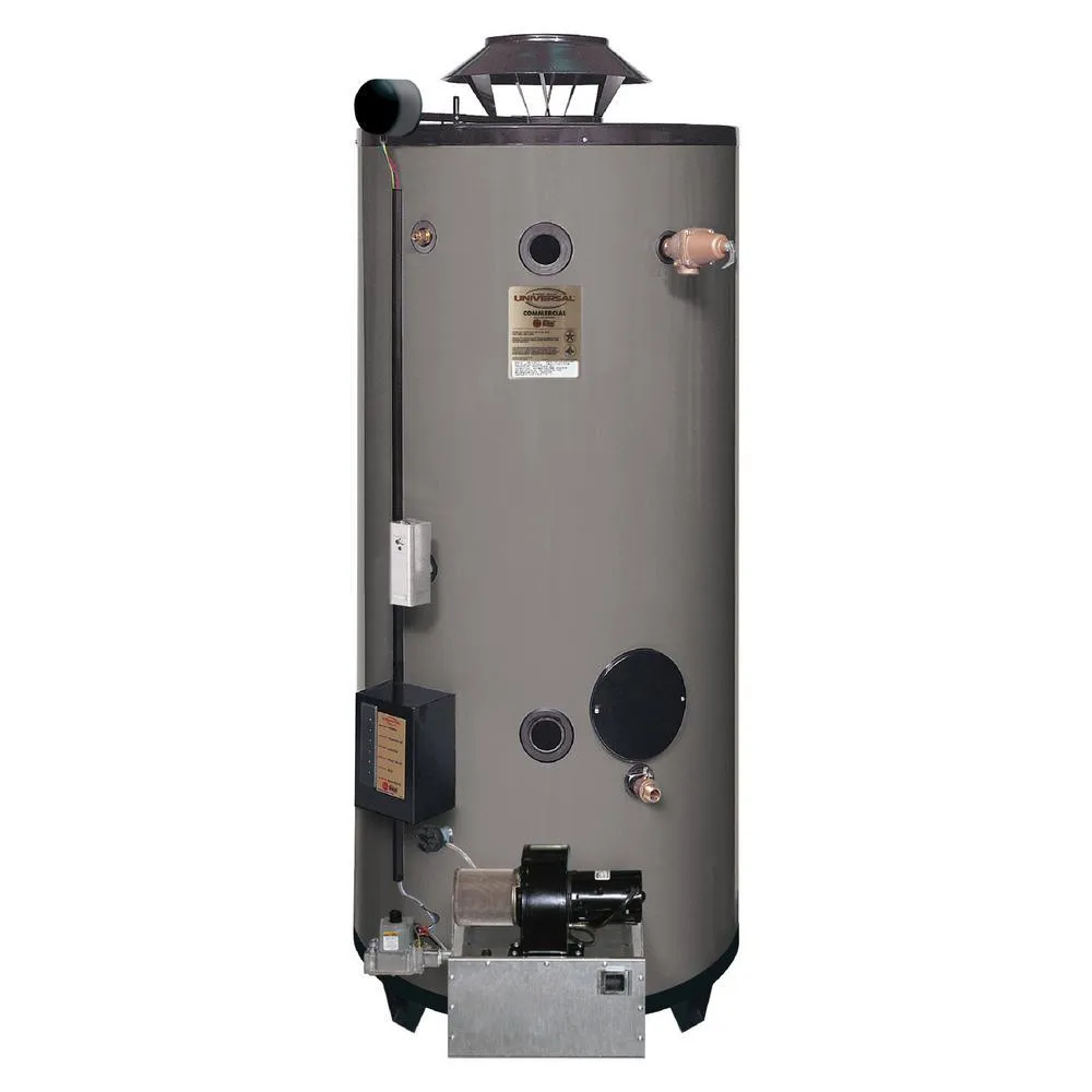 Commercial Universal Heavy Duty 85 Gal. 300K BTU Natural Gas Tank Water Heater