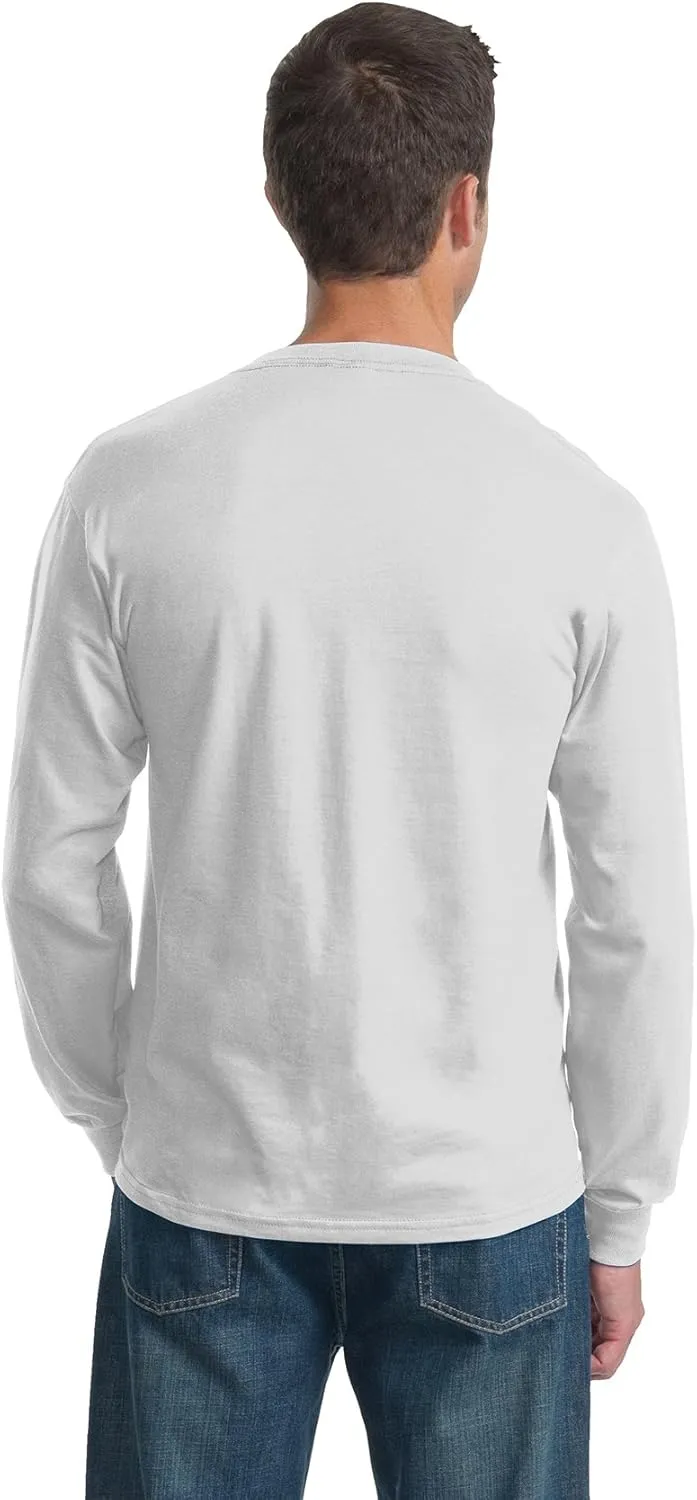 Fruit of the Loom Men's Lightweight Cotton Tees (Short & Long Sleeve)