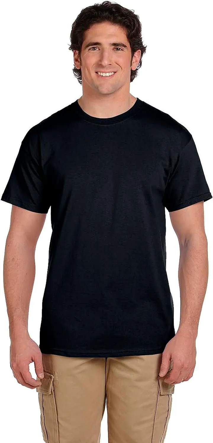 Fruit of the Loom Men's Lightweight Cotton Tees (Short & Long Sleeve)
