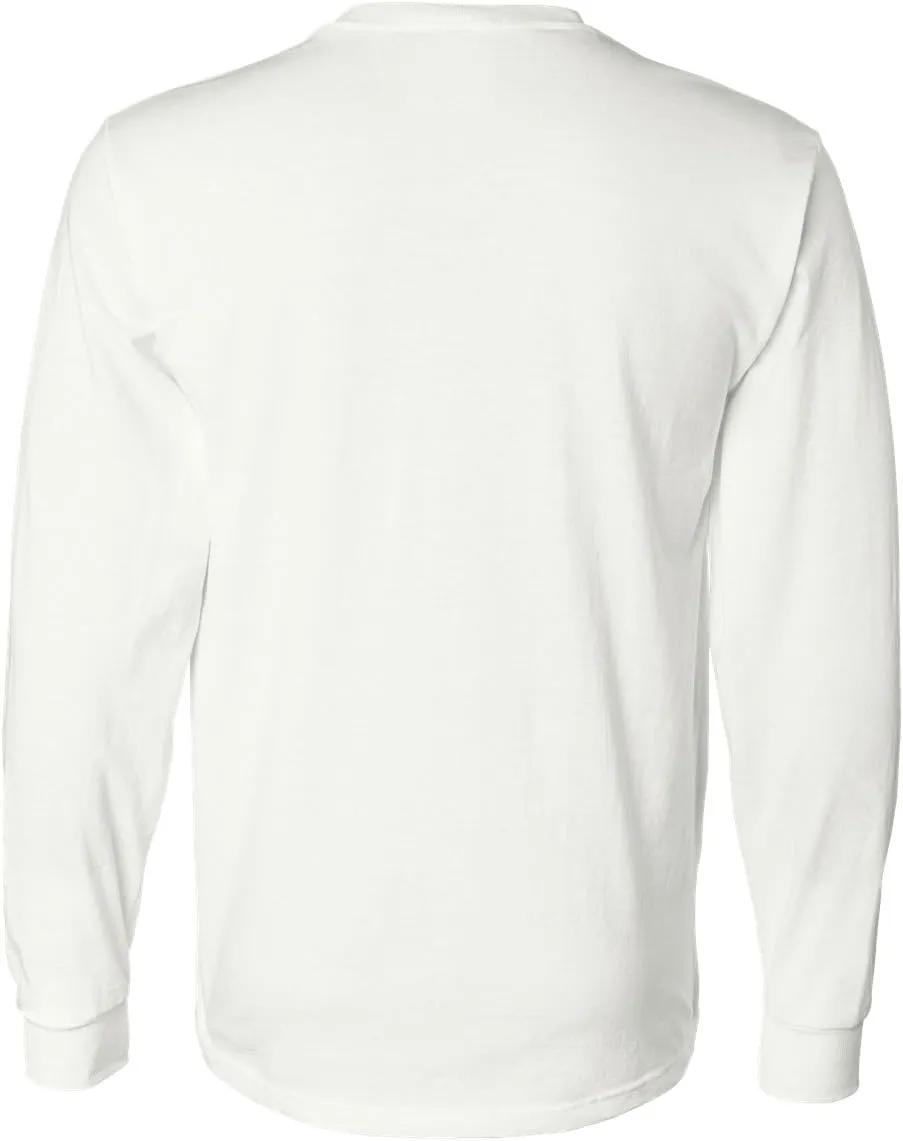 Fruit of the Loom Men's Lightweight Cotton Tees (Short & Long Sleeve)