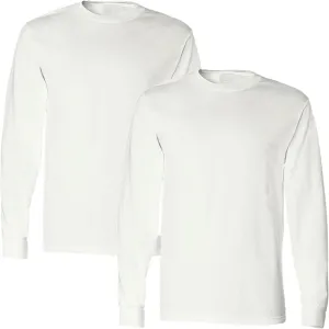 Fruit of the Loom Men's Lightweight Cotton Tees (Short & Long Sleeve)
