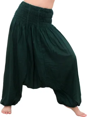 Full Funk Light Plain Rayon Viscose Smock Harem Baggy Mao Pants