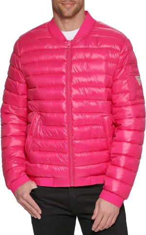 GUESS Men's Light Weight Bomber Jacket