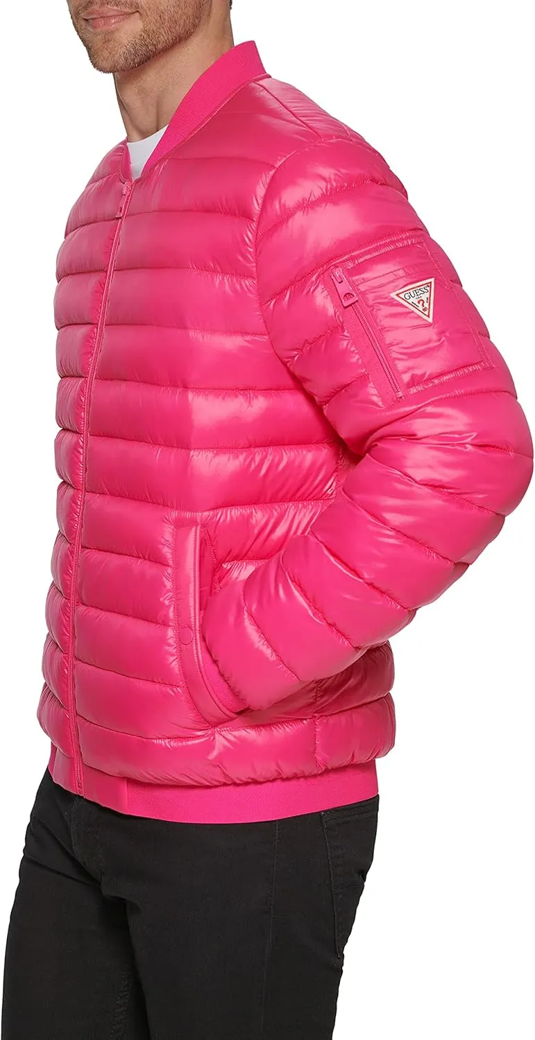 GUESS Men's Light Weight Bomber Jacket