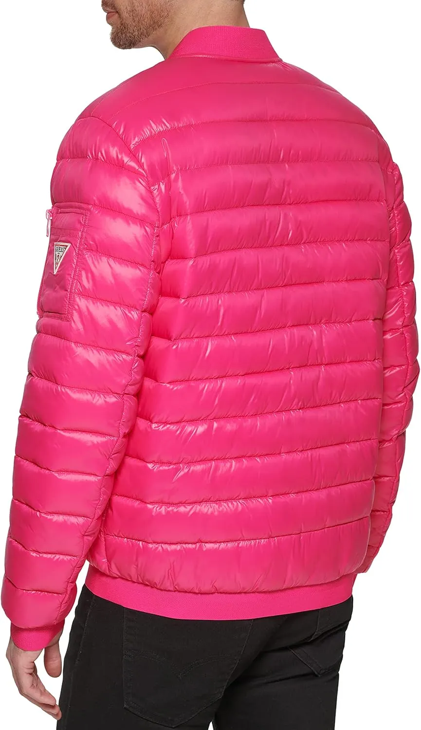 GUESS Men's Light Weight Bomber Jacket