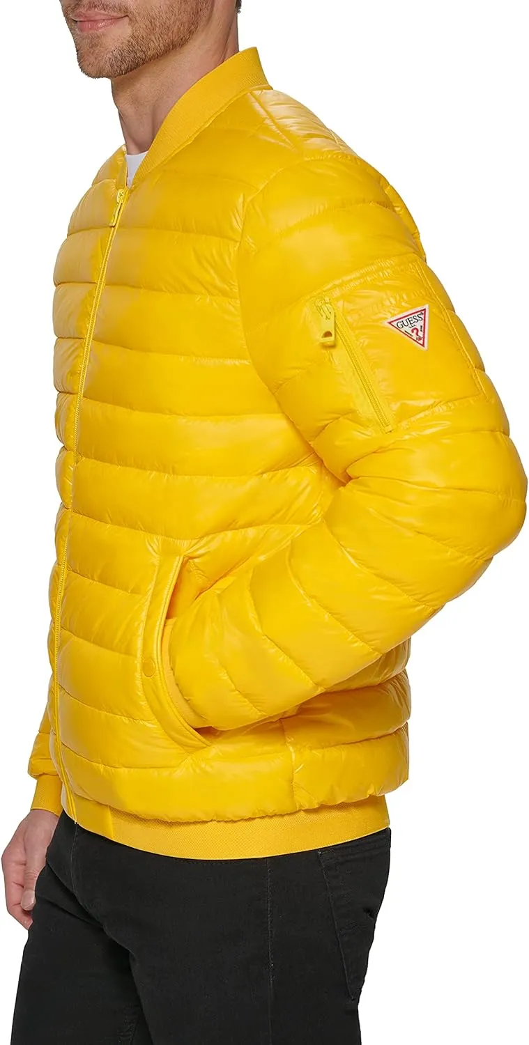 GUESS Men's Light Weight Bomber Jacket