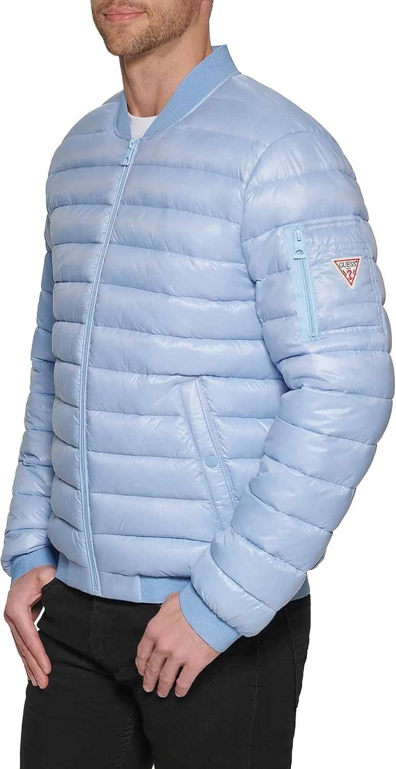 GUESS Men's Light Weight Bomber Jacket