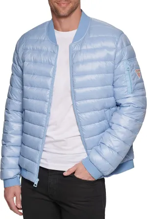 GUESS Men's Light Weight Bomber Jacket