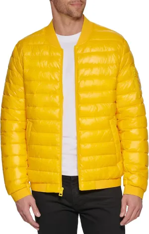 GUESS Men's Light Weight Bomber Jacket