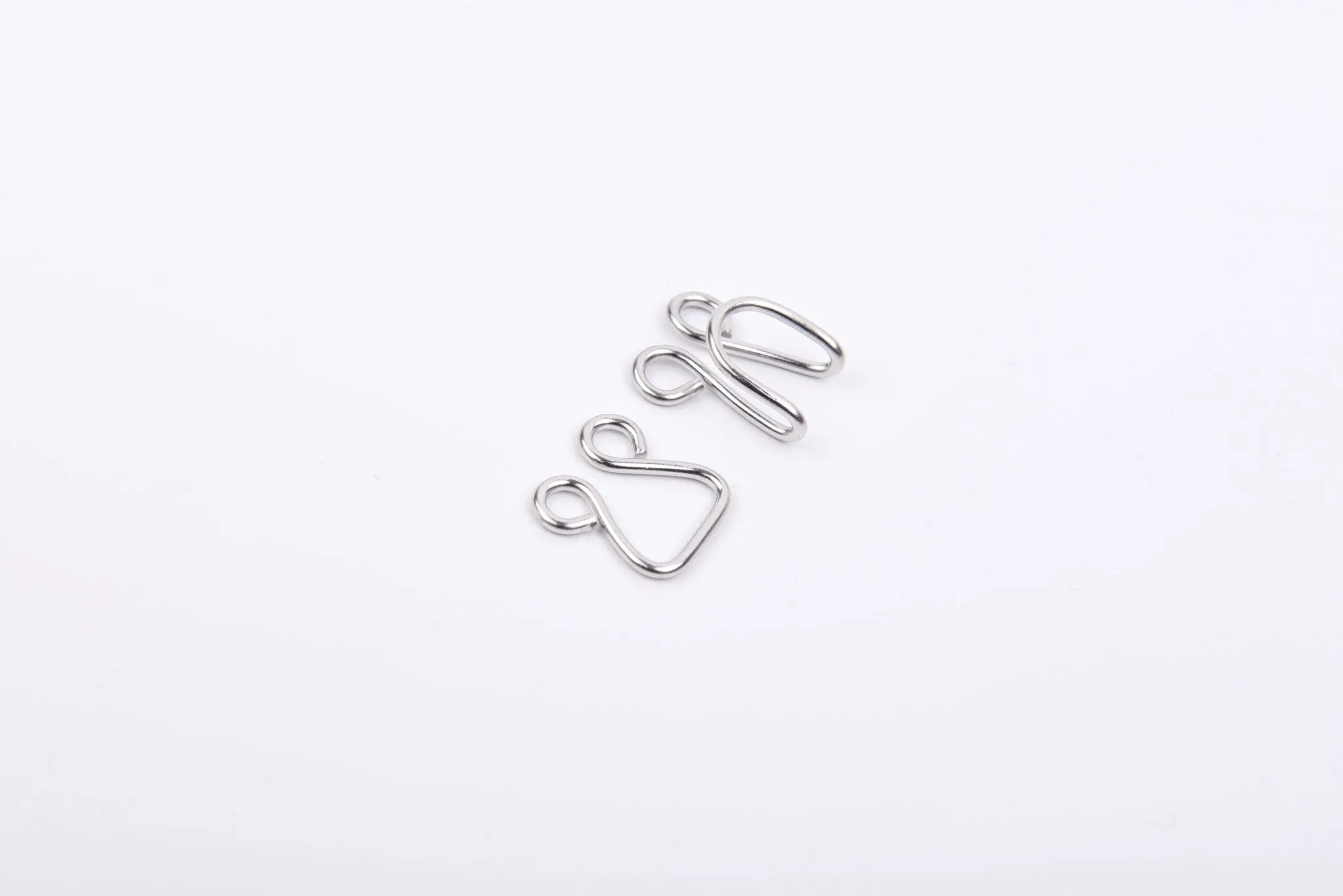 Hooks & Eyes - Steel (Big) - 4 Pack