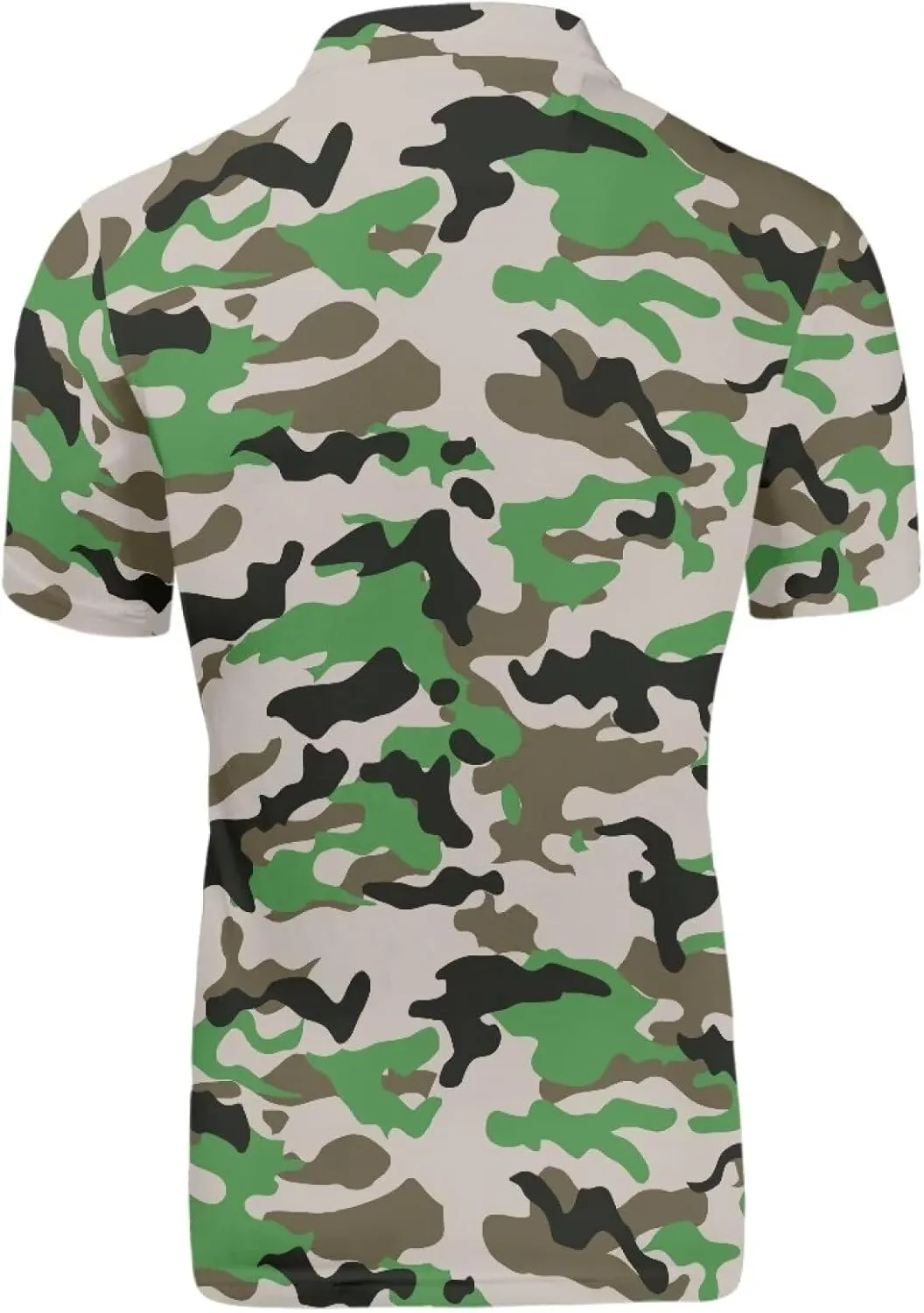 HUGS IDEA Novelty Summer Colorful Men's Short Sleevee Blouse Shirt Tees Tops T-Shirts