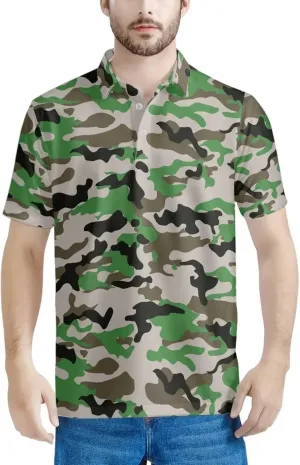 HUGS IDEA Novelty Summer Colorful Men's Short Sleevee Blouse Shirt Tees Tops T-Shirts