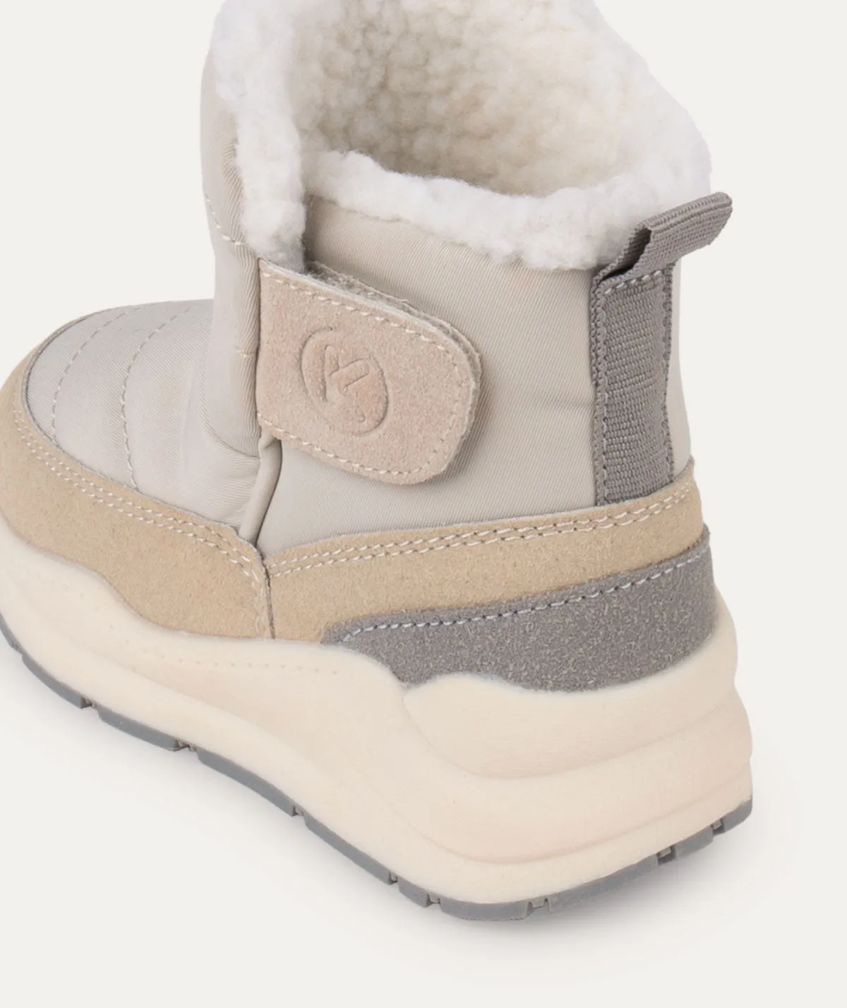 KIDLY by MORI Quilted Snow Boot