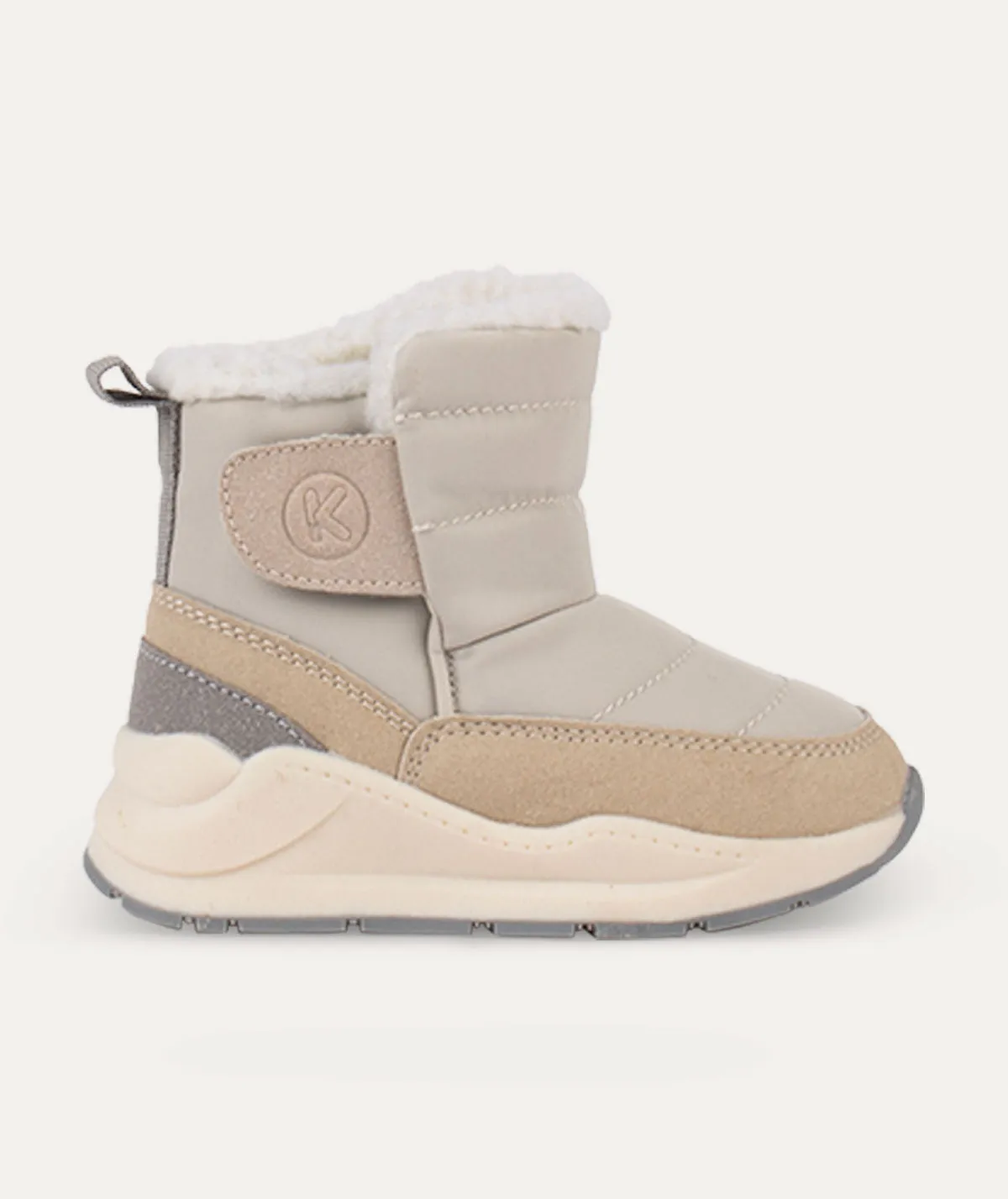 KIDLY by MORI Quilted Snow Boot