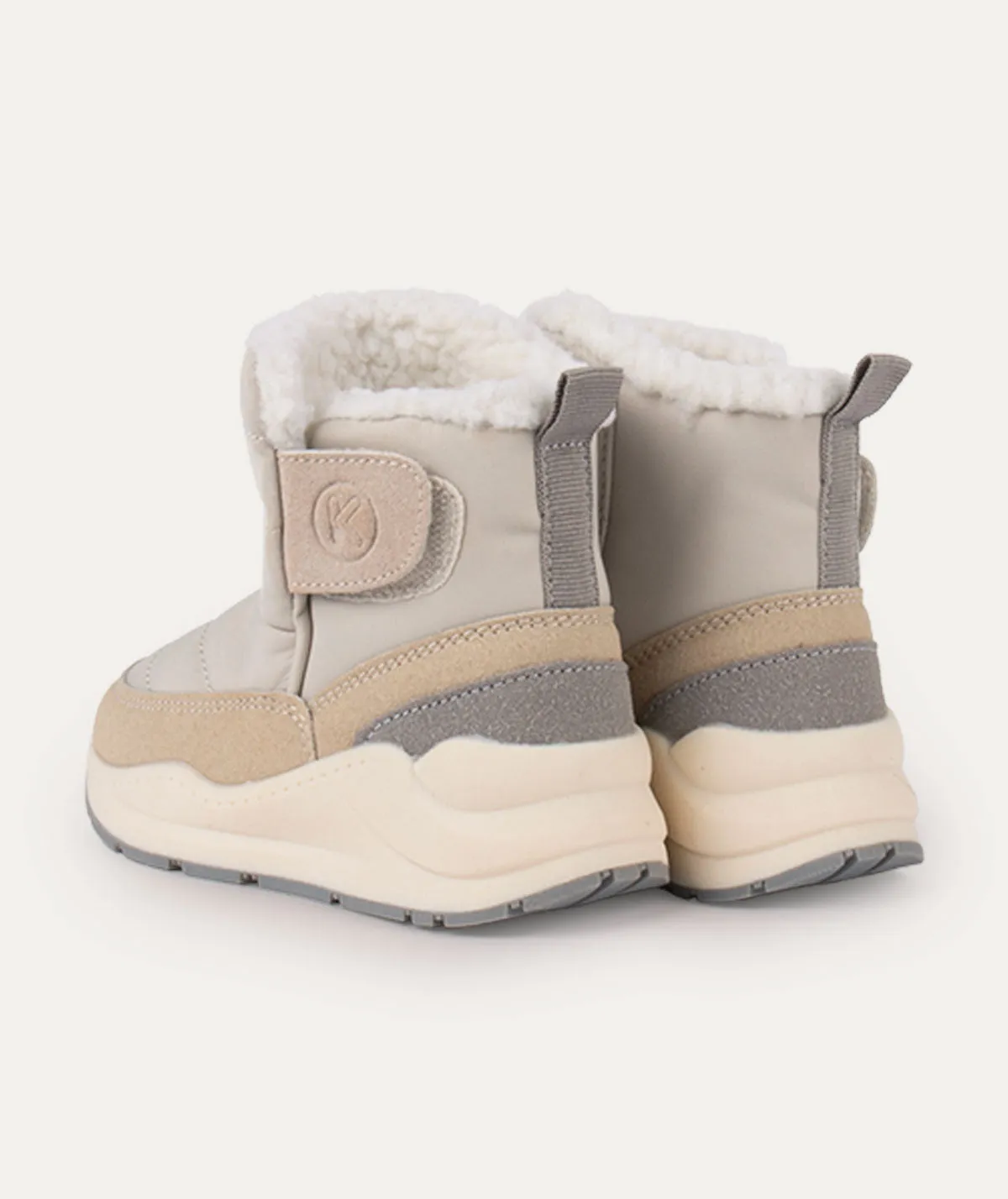 KIDLY by MORI Quilted Snow Boot