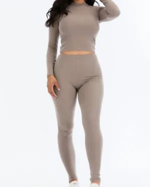 Melanie Set (Taupe)