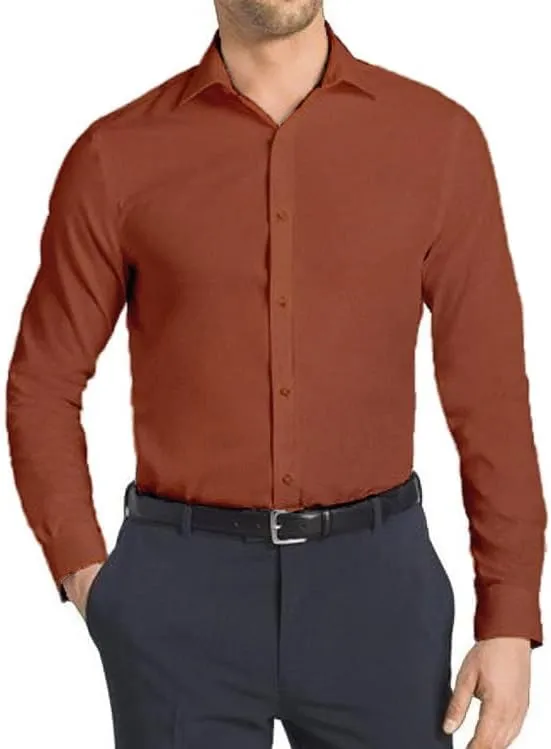 Mens Dress Shirts Stretch Slim Fit Long Sleeve Dress Shirts for Men Casual Business Regualr Fit Button Down Shirt