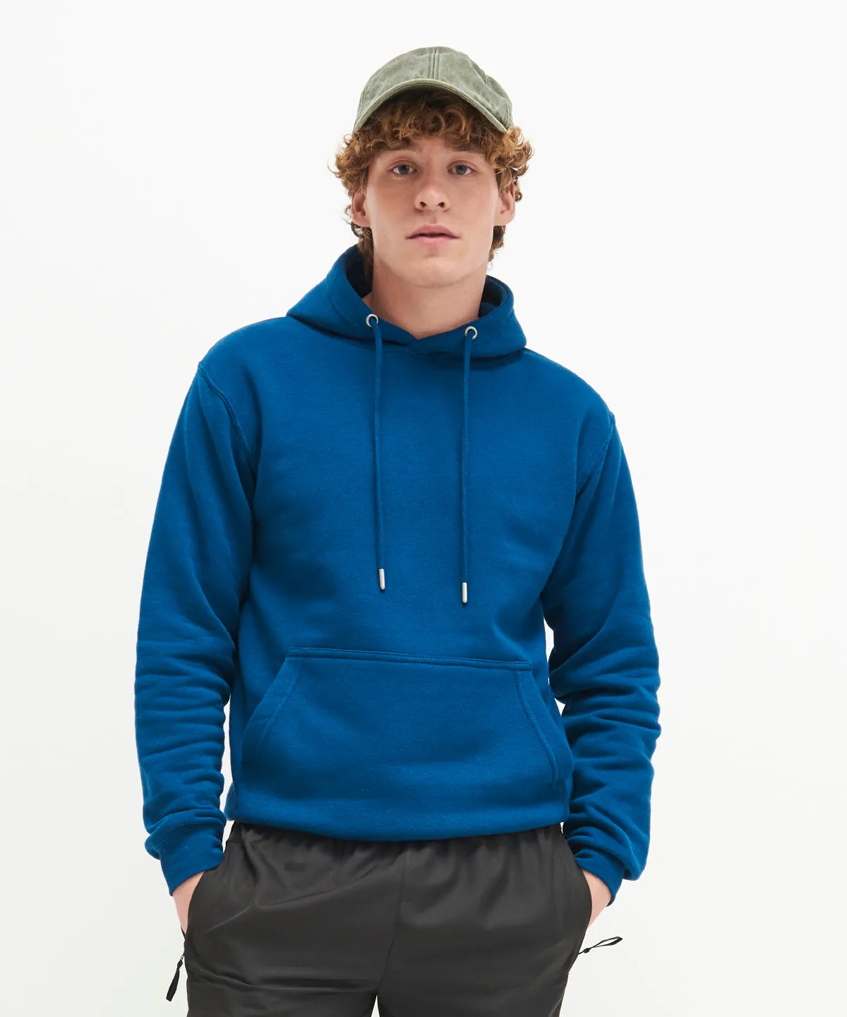 Organic hoodie | Bottle Green
