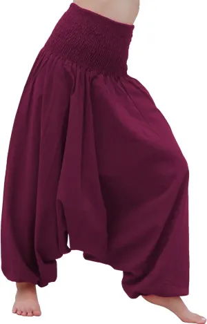 RaanPahMuang Brand Light Summer Cotton Smock Top Harem Aladdin Pants