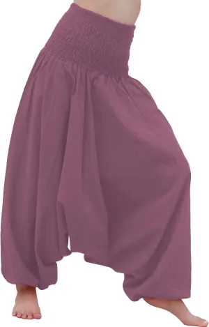 RaanPahMuang Brand Light Summer Cotton Smock Top Harem Aladdin Pants