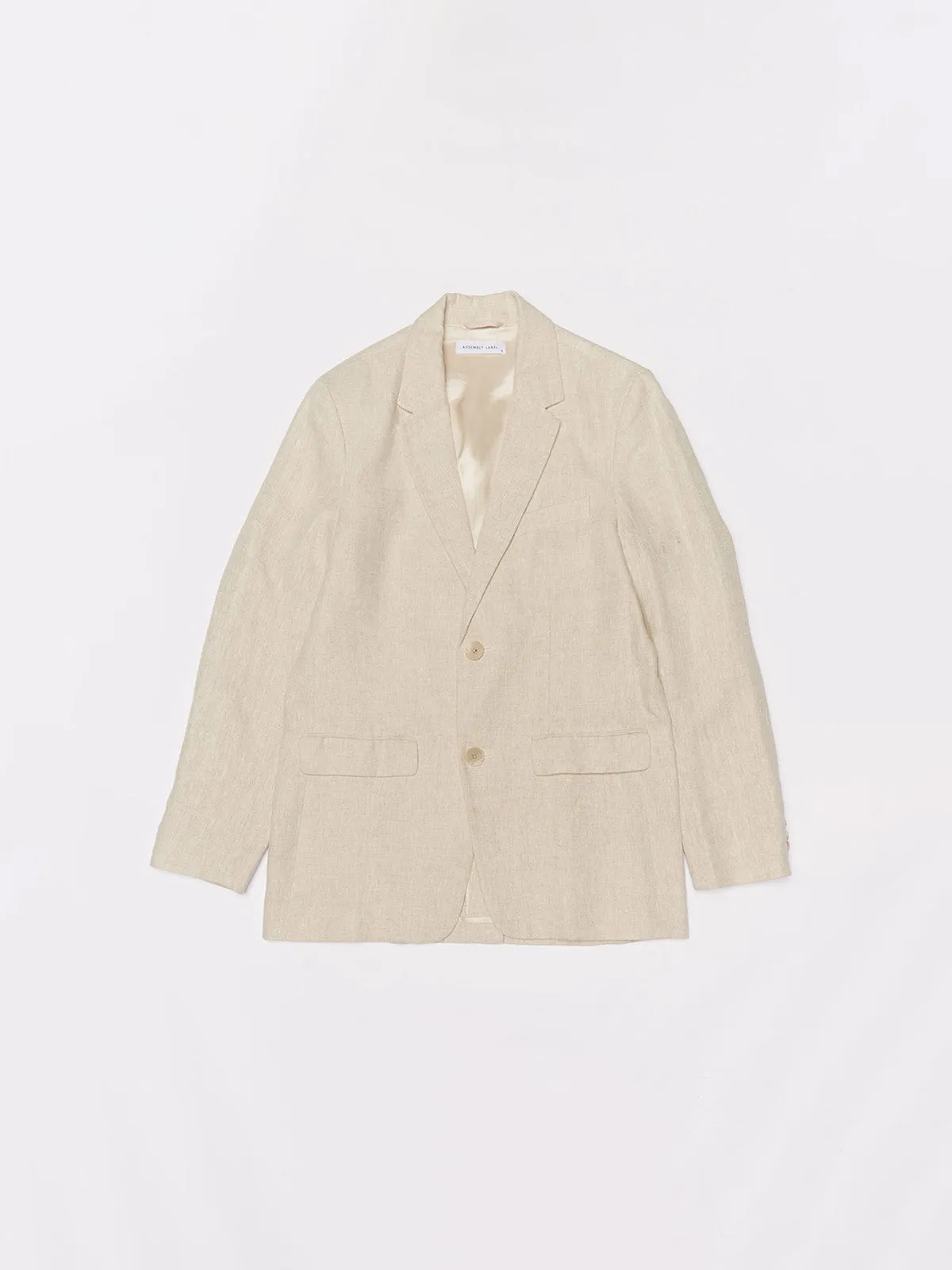 Re-Worn Mens Linen Jacket