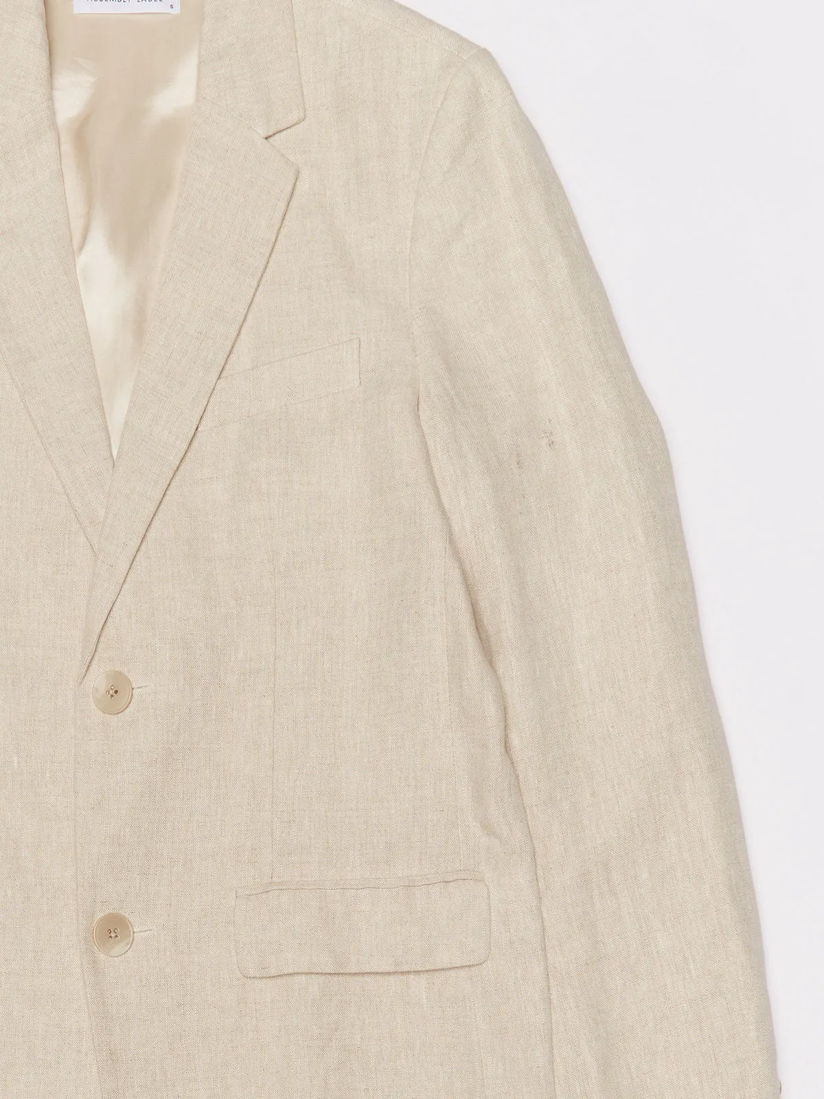 Re-Worn Mens Linen Jacket