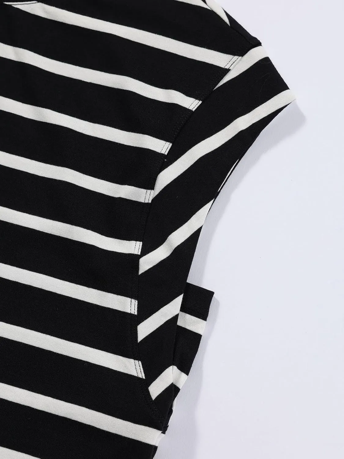 REORIA Womens Summer Cap Sleeve Cotton Tank Tops 2025 Fashion Outfits Loose Fit Dressy Basic Tees Shirts