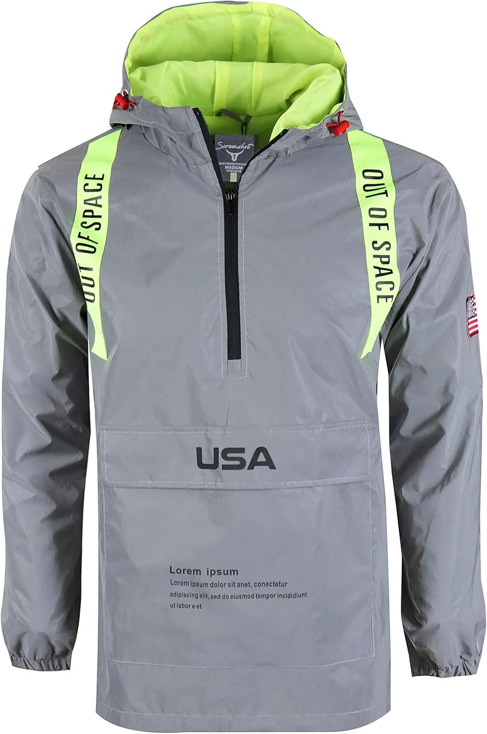 Screenshotbrand Military Patch Light Weight Bomber Jacket