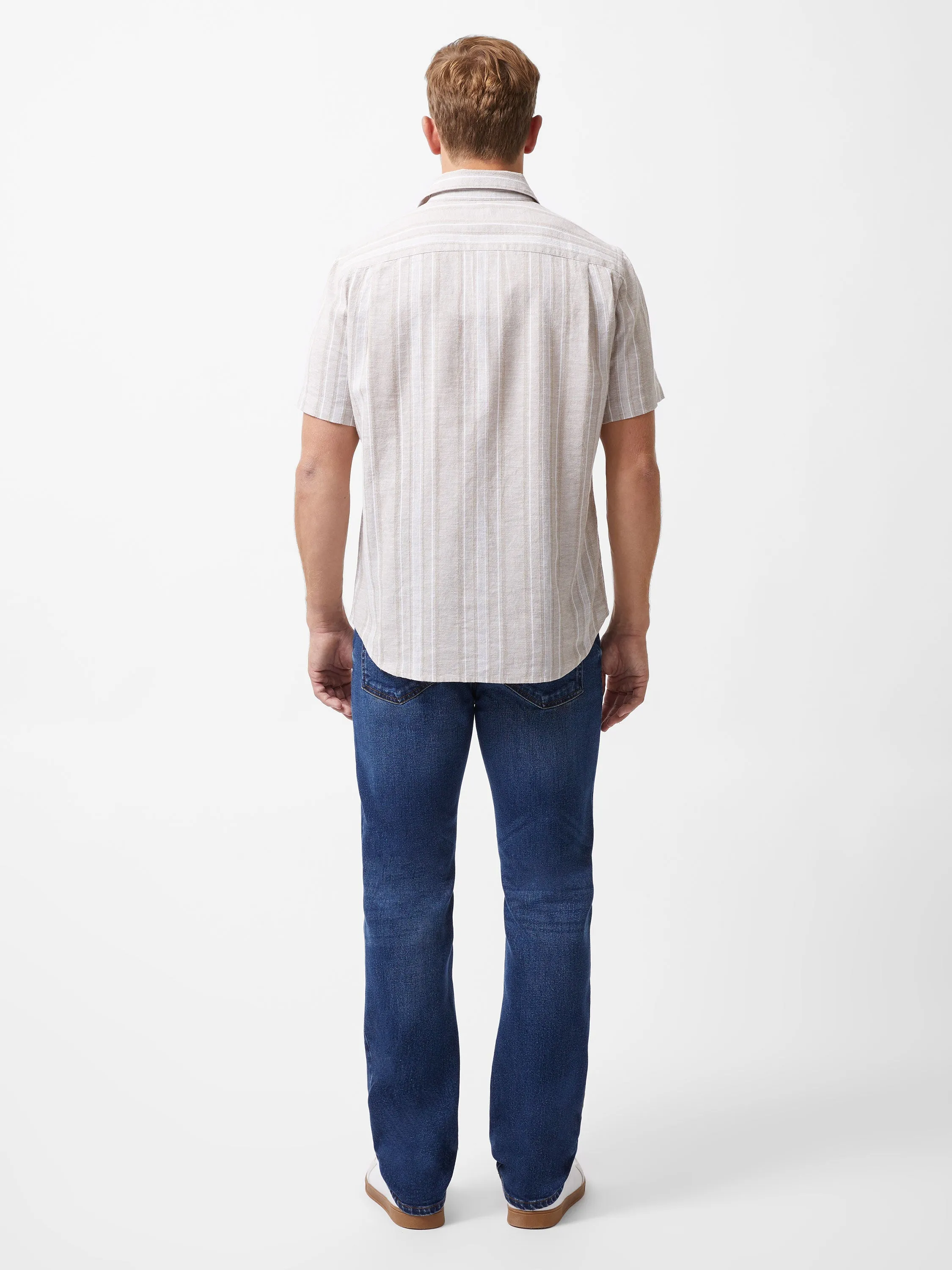 Short Sleeve Stripe Pocket Shirt