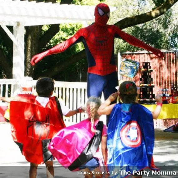 Super Spider Superhero Cape and Mask - Super Spider Costume - Super Spider Cape - Super Spider Mask - Super Spider Birthday Party