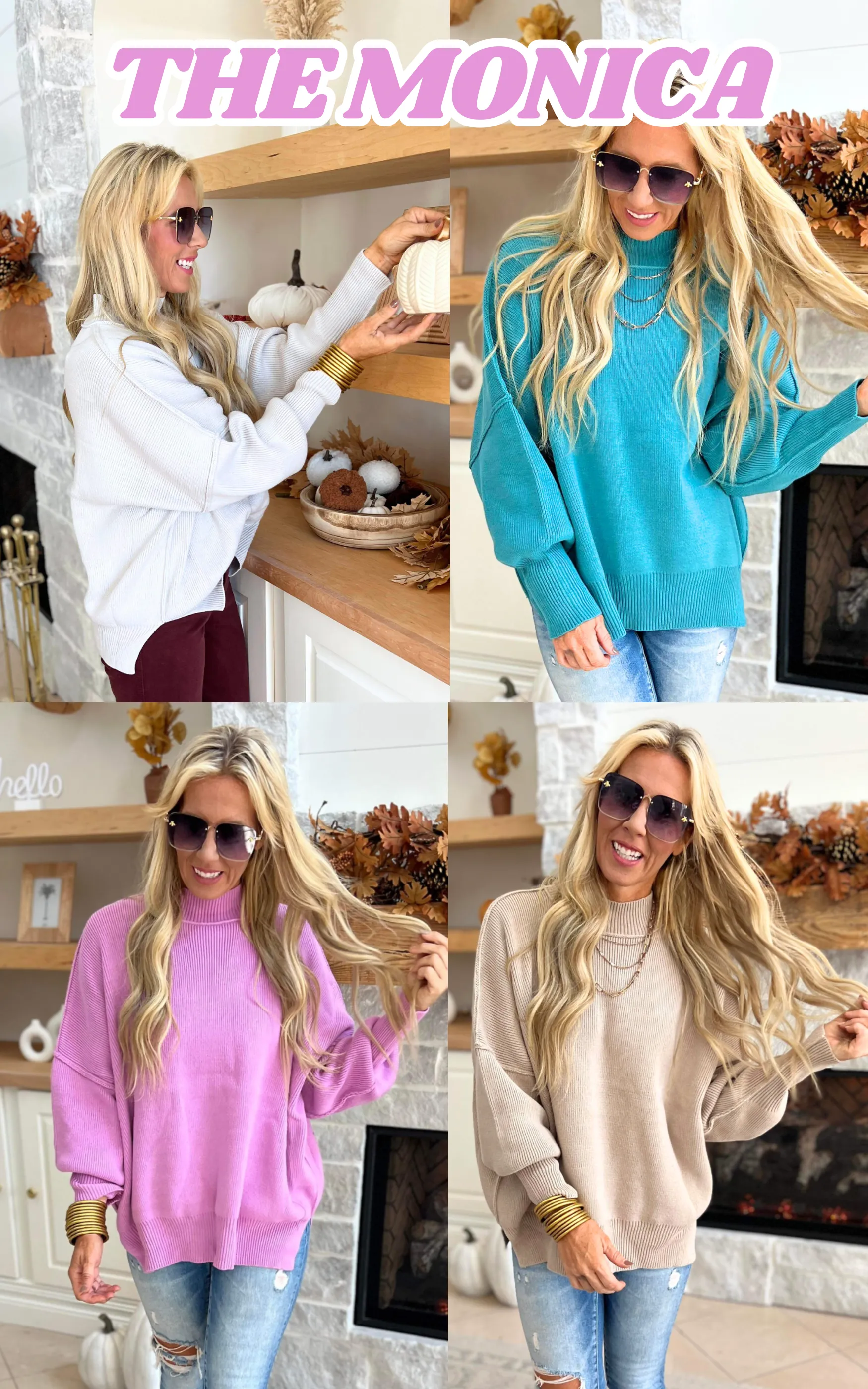 The Monica Side Slit Oversized Sweater | Part 2