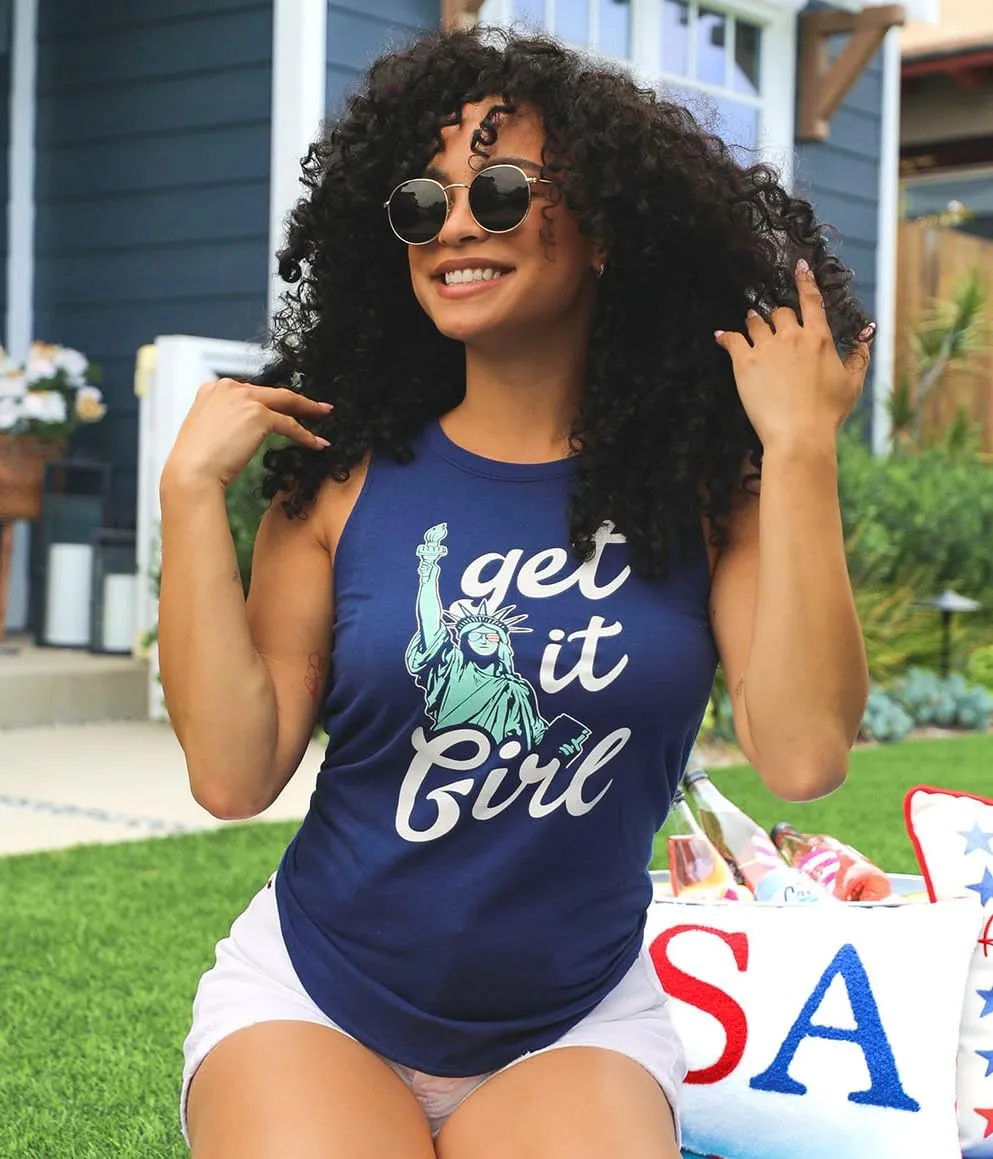 Tipsy Elves Patriotic Tank Tops for Women - Red White Blue 4th of July Tops for Women - Casual Summer Tanks for July 4th