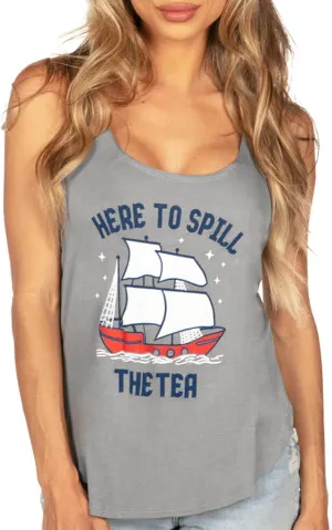 Tipsy Elves Patriotic Tank Tops for Women - Red White Blue 4th of July Tops for Women - Casual Summer Tanks for July 4th