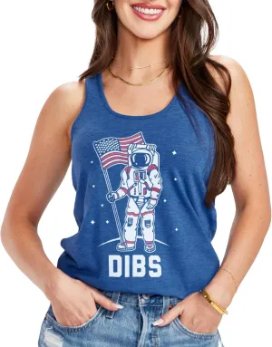 Tipsy Elves Patriotic Tank Tops for Women - Red White Blue 4th of July Tops for Women - Casual Summer Tanks for July 4th
