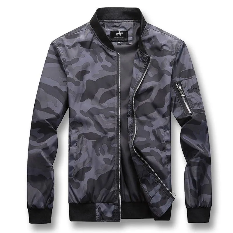West Louis Brand Urban Style Spring Jacket