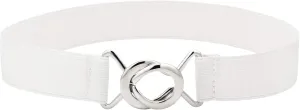 Women Stretchy Skinny Waist Belt Simple Style Elastic Belt for Jeans Dresses